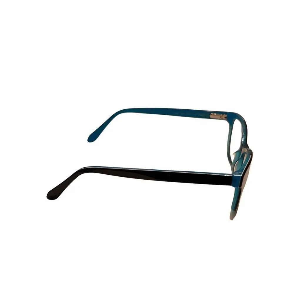 LULU By Lulu Guinness Blue Black Polka Dots Kids Eyeglasses Frames LK009 Glasses